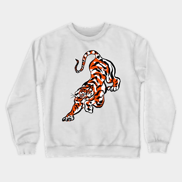 Cincinnati Bengaaaals 13 Crewneck Sweatshirt by Very Simple Graph